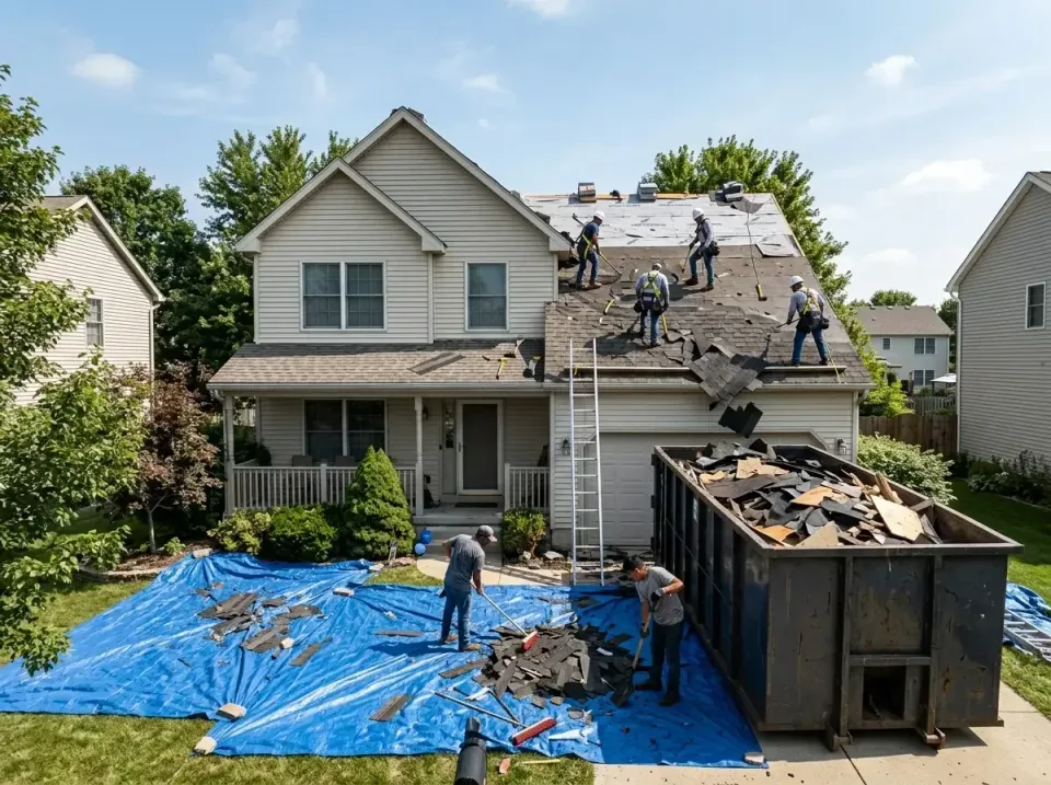 roof-replacement-debris-remova-004 — frequently asked questions, Cheapest Dumpster Rentals in Bastrop, LA